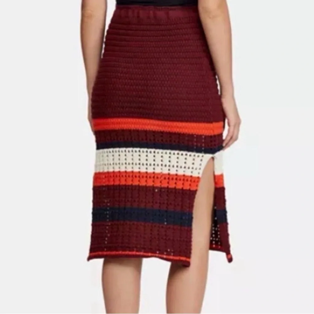 Free People Far from Here Crochet Midi Skirt - Picture 6 of 16